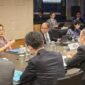 Menteri Keuangan Sri Mulyani saat Pertemuan Menteri Keuangan dan Gubernur Bank Sentral ASEAN (AFMGM) yang digelar di Kuala Lumpur, pada 9-10 April 2025.