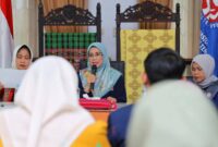 Ketua Dewan Kerajinan Nasional Daerah (Dekranasda) Provinsi Sulawesi Tenggara (Sultra), Ny. Arinta Nila Hapsari