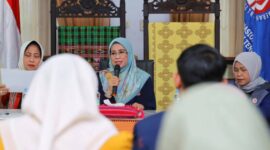 Ketua Dewan Kerajinan Nasional Daerah (Dekranasda) Provinsi Sulawesi Tenggara (Sultra), Ny. Arinta Nila Hapsari