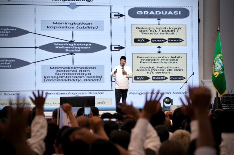 kunjungan kerjanya Menteri Sosial Saifullah Yusuf (Gus Ipul) di Sumatera Utara (Sumut), Jumat (11/4/2025)