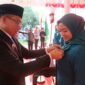 Bupati Konawe, H. Yusran Akbar, secara resmi mengukuhkan Hj. Hania sebagai Ketua Tim Penggerak Pemberdayaan Kesejahteraan Keluarga (TP PKK) Kabupaten Konawe masa bakti 2025–2030. Pengukuhan berlangsung dalam acara seremonial di Pendopo Kantor Bupati Konawe, dihadiri oleh jajaran Forkopimda, kepala OPD, serta anggota TP PKK se-Kabupaten Konawe, Kamis (27/3/2025)