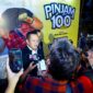 Anggota DPR RI sekaligus Wakil Ketua Umum Partai Golkar Bambang Soesatyo saat gala premier film  'Pinjam 100 The Movie' di XXI Epicentrum Jakarta, Senin malam (7/4/25).