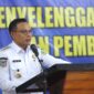 Bupati Konawe, H. Yusran Akbar membuka secara resmi Retreat Sehari yang dikemas dengan Rapat Koordinasi Penyelenggaraan Pemerintahan dan Pembangunan Daerah Kabupaten Konawe, Rabu (23/4/2025).