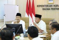 Menteri Sosial Republik Indonesia, Saifullah Yusuf (Gus Ipul), bertemu dengan Menteri Agraria dan Tata Ruang/Kepala Badan Pertanahan Nasional (ATR/BPN), Nusron Wahid, guna membahas percepatan sertifikasi lahan untuk pembangunan Sekolah Rakyat. Pertemuan tersebut berlangsung di Kantor Kementerian ATR/BPN, Rabu (30/4/2025).