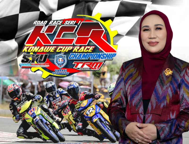 Pembina Garasi Otomotif, Hj Sarnina Yusrin Usbar (SYU), tokoh muda yang dikenal konsisten mendukung perkembangan otomotif lokal. SYU menyiapkan tiga unit motor dan hadiah uang tunai sebagai bonus utama bagi para juara, menambah semangat kompetisi para pembalap.