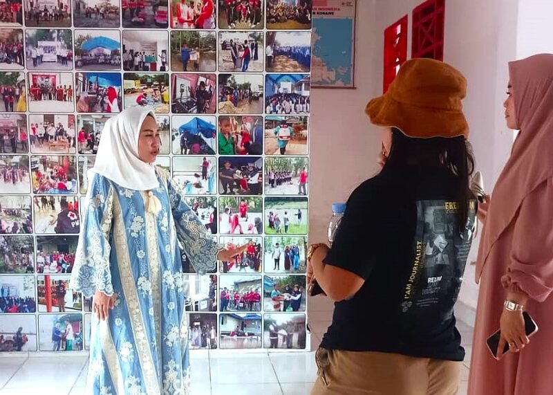 Ketua Umum Palang Merah Indonesia (PMI) Kabupaten Konawe, Hj. Sarnina Yusrin Usabar (SYU): PMI Konawe akan melakukan sejumlah perbaikan, mulai dari pembenahan infrastruktur dan sarana kantor sekretariat hingga penguatan program kerja kemanusiaan.