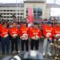 Harmoni antara kekuatan pertahanan dan penegakan hukum kembali dipertegas dalam momentum pembukaan Bhayangkara Sport Day di Lapangan Bhayangkara, Jakarta Selatan, Sabtu (21/6/2025). 