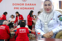Palang Merah Indonesia (PMI) Kabupaten Konawe akan menggelar pelantikan pengurus periode 2025–2030 dirangkaikan Program Kemanusiaan Donor Darah, pada Rabu, 26 Juni 2025 di Hotel Nugraha, Unaaha.