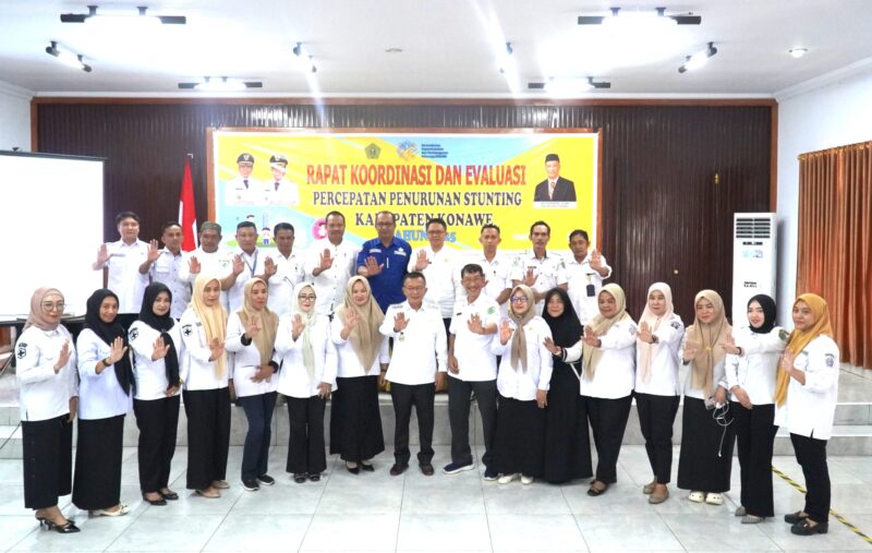Wakil Bupati Konawe, H. Syamsul Ibrahim, SE., M.Si, usai memimpin Rapat Koordinasi dan Evaluasi Percepatan Penurunan Stunting Tahun 2025 dihadiri Forkopimda, camat, kepala puskesmas, dan OPD di Aula BKPSDM Kabupaten Konawe, Rabu (18/6/2025).