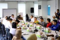 Bupati Konawe, H. Yusran Akbar, ST bersama Wakil Bupati H. Syamsul Ibrahim, SE, MSi menjadi sorotan dalam audiensi strategis bersama Badan Percepatan Pengentasan Kemiskinan (BP Taskin) di Jakarta Pusat, Kamis (19/6/2025). Rapat koordinasi ini juga tiga kepala daerah Sulawesi Tenggara ini membahas terobosan pengentasan kemiskinan berbasis potensi lokal