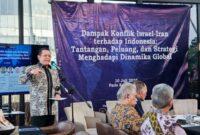 Bambang Soesatyo (Bamsoet), Wakil Ketua Umum Partai Golkar dalam diskusi 