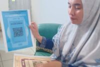 Plt. Kepala Disdukcapil Konawe, Andi Tenri Rawe Lasandara, SE, M.Si, menjelaskan detail sistem integrasi digital pelayanan berbasis QR Code dan WhatsApp yang baru, Kamis (31/7/2025)