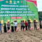 Polres Konawe bersama Pemerintah Kabupaten (Pemkab) Konawe menggelar penanaman jagung serentak pada kuartal III tahun 2025. Kegiatan yang dipusatkan di lahan SMKN SPP Wawotobi, Rabu (9/7/2025), ini melibatkan TNI, Polri, dan jajaran pemerintah provinsi serta kabupaten, menandai komitmen kuat dalam peningkatan produksi pertanian.