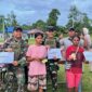Satgas Yonif 131/Brajasakti melalui Pos Skofro Lama menggelar perlombaan seru bagi warga setempat, mengubah suasana perbatasan menjadi ajang kebersamaan yang hangat di Kampung Skofro, Distrik Arso Timur, Papua, Selasa (1/7/2025).