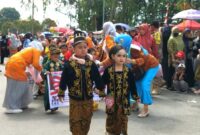 Semangat kebhinekaan terpancar dari kostum tradisional siswa PAUD Konawe.