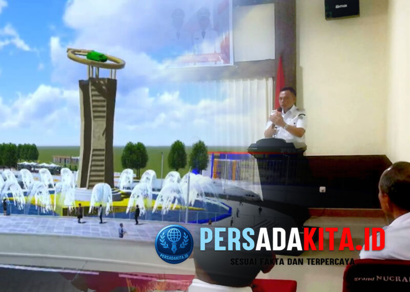 SambutanBupati Konawe, H. Yusran Akbar, dalam acara Konsultasi Publik Penyusunan RDTR Wilayah Perkotaan Unaaha. Dokumen ini menunjukkan komitmen pemerintah daerah terhadap pembangunan berkelanjutan. Bupati Yusran juga menyebutkan tagline kepemimpinan 