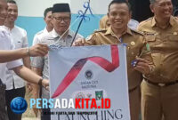 Bupati Konawe H. Yusran Akbar, ST dalam acara peluncuran Program Makan Bergizi Gratis (MBG) di Kabupaten Konawe, 8 September 2025