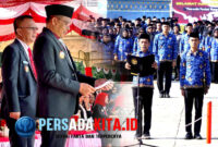 Bupati Konawe Yusran Akbar memimpin upacara Hari Kesaktian Pancasila 2025 di halaman Kantor Bupati, Rabu (1/10/2025). Upacara diikuti ratusan ASN dan Forkopimda dengan khidmat.