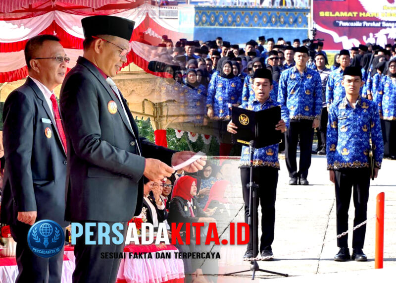 Bupati Konawe Yusran Akbar memimpin upacara Hari Kesaktian Pancasila 2025 di halaman Kantor Bupati, Rabu (1/10/2025). Upacara diikuti ratusan ASN dan Forkopimda dengan khidmat.