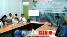 Dr. Ir. Muammar Makmur memaparkan analisis awal studi kelayakan BBI Anggabera. Kajian akademis yang komprehensif menjadi fondasi penting untuk memastikan proyek ini layak secara ekonomi, sosial, dan lingkungan.