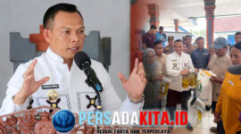 Bupati Konawe, H. Yusran Akbar, menyampaikan langkah strategis pemkab di hadapan petani dalam Temu Wicara di Desa Ulu Benua, Jumat (28/11/2025)