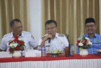 Wakil Bupati Memimpin Rapat: Wakil Bupati Konawe, H. Syamsul Ibrahim, membuka dan memimpin jalannya Rapat Koordinasi Persiapan MTQ Tingkat Provinsi Sultra di Aula Inowa, Pemda Konawe di Unaaha, Rabu (14/1/2026) 