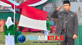 Asisten I Setda Konawe, Marjuni Ma'mir, S.P., M.Si, memimpin langsung Upacara HAB ke-80 Kemenag di Lapangan MAN 1 Konawe, didampingi unsur Forkopimda dan Kakandepag Konawe H. Hasrun Taleo.