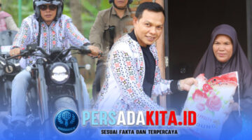 Rombongan Bupati Konawe yang mengendarai sepeda motor menarik perhatian masyarakat di sepanjang perjalanan menuju Onembute, banyak warga yang antusias melambai dan mengabadikan momen langka tersebut.