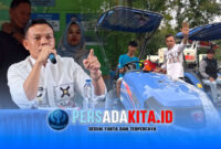 Bupati Yusran Akbar memberikan sambutan tegas di hadapan para petani dan brigade pangan. Ia mengingatkan agar bantuan Alsintan tidak diperjualbelikan dan mengancam akan mengevaluasi pemanfaatannya setiap tiga bulan sekali.