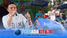 Bupati Yusran Akbar memberikan sambutan tegas di hadapan para petani dan brigade pangan. Ia mengingatkan agar bantuan Alsintan tidak diperjualbelikan dan mengancam akan mengevaluasi pemanfaatannya setiap tiga bulan sekali.