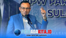 Ketua DPW PAN Sultra, Yusran Akbar, saat memimpin jalannya Rakorwil. Ia menegaskan bahwa rakorwil ini bukan panggung politik eksternal melainkan ruang konsolidasi murni internal partai.