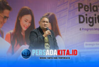 Direktur Geopolitik GREAT Institute, Dr. Teguh Santosa, dalam “Pelatihan Digital Creator dan Program Magang Komunikasi Pembangunan 2026” yang diselenggarakan Nexus Digital Strategy di Suites Hotel Surabaya, Senin, 11 Mei 2026.