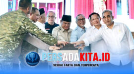 Presiden Prabowo Subianto meresmikan dimulainya operasionalisasi 1.061 Koperasi Desa/Kelurahan Merah Putih (KDKMP) di wilayah Jawa Timur dan Jawa Tengah dalam acara yang dipusatkan di Koperasi Desa Merah Putih Desa Nglawak, Kecamatan Kertosono, Kabupaten Nganjuk, Jawa Timur, Sabtu (16/5/2026).