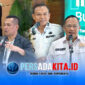 Suasana diskusi dalam Konawe Investment Business Forum 2026 di Kantor PT BPR Bank Bahtermas Konawe, Rabu (13/5/2026). Tampak Direktur BPR Bank Bahtermas, Dr. Ahmat, SE, MM (kiri), Bupati Konawe, H. Yusran Akbar, ST, (tengah), Wakil Ketua Kadin Sultra, Sastra Alamsyah (kanan).