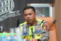 Kakorlantas Polri Irjen Pol. Agus Suryonugroho memberikan arahan transformasi operasional, menegaskan personel Polantas harus aktif di lapangan menjadi pahlawan keselamatan, Kamis (28/5/2026). 
