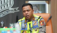Kakorlantas Polri Irjen Pol. Agus Suryonugroho memberikan arahan transformasi operasional, menegaskan personel Polantas harus aktif di lapangan menjadi pahlawan keselamatan, Kamis (28/5/2026).