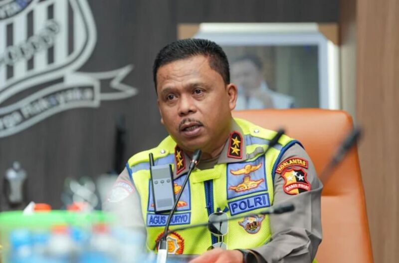 Kakorlantas Polri Irjen Pol. Agus Suryonugroho memberikan arahan transformasi operasional, menegaskan personel Polantas harus aktif di lapangan menjadi pahlawan keselamatan, Kamis (28/5/2026). 