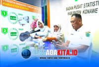 Hasriati, S.Pi menyoroti bahwa kenaikan tarif dasar listrik dan biaya pemeliharaan rumah menjadi penyumbang utama inflasi month to month sebesar 1,14% di Maret 2026. Setda Konawe Dr Ferdinand, Kepala BAPPEDA, dan jajaran OPD mencermati data inflasi kelompok perumahan yang mencapai 8,70% – angka tertinggi dalam setahun terakhir.