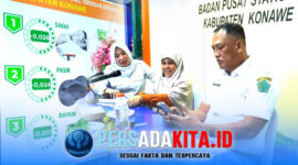 Hasriati, S.Pi menyoroti bahwa kenaikan tarif dasar listrik dan biaya pemeliharaan rumah menjadi penyumbang utama inflasi month to month sebesar 1,14% di Maret 2026. Setda Konawe Dr Ferdinand, Kepala BAPPEDA, dan jajaran OPD mencermati data inflasi kelompok perumahan yang mencapai 8,70% – angka tertinggi dalam setahun terakhir.