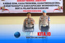 Suasana upacara serah terima jabatan (sertijab) sejumlah Pejabat Utama dan Kapolsek jajaran Polres Konawe yang dipimpin Kapolres Konawe AKBP Noer Alam, S.I.K, di Aula Polres Konawe, Selasa (12/5/2026).