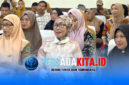 Ketua Forum UKM-IKM Konawe, Rita Harmasan Papua (tengah), didampingi sejumlah pengurus forum saat mengikuti sosialisasi HKI di Hotel Nugraha, Konawe, Selasa (19/5/2026)