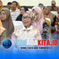Ketua Forum UKM-IKM Konawe, Rita Harmasan Papua (tengah), didampingi sejumlah pengurus forum saat mengikuti sosialisasi HKI di Hotel Nugraha, Konawe, Selasa (19/5/2026)