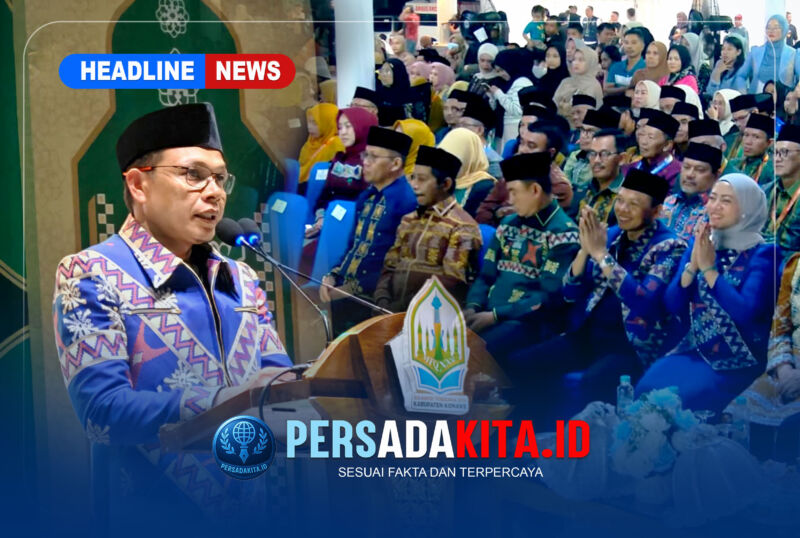 Bupati Konawe, Haji Yusran Akbar, S.T., menyampaikan sambutan selamat datang pada pembukaan MTQ ke-31 Sultra. Dalam sambutannya, ia mengutip sejumlah ayat suci Al-Qur'an dan menyampaikan tiga pesan utama.