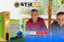  Dr. Abdul Hakim, S.E., M.S. (Kanan) dan Dr. La Ode Hamida, S.E., M.M. (Kiri) saat memberikan keterangan pers terkait target akreditasi Unggul dan program magang Taiwan dari STIE 66 Kendari.
