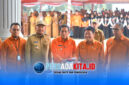 Pencanangan Sensus Ekonomi 2026 Sultra: Wakil Kepala BPS RI Sonny Harry bersama Wakil Gubernur Sultra, Hugua menekan tombol dimulainya SE2026, di Kendari, Senin (15/6/2026).