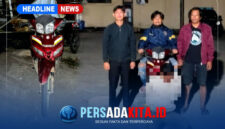 Tim Unit Reaksi Cepat (URC) Satreskrim Polres Konawe saat mengamankan terduga pelaku curanmor di wilayah Kelurahan Kasupute, Kecamatan Wawotobi, Kamis (25/06/2026). 