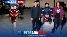 Tim Unit Reaksi Cepat (URC) Satreskrim Polres Konawe saat mengamankan terduga pelaku curanmor di wilayah Kelurahan Kasupute, Kecamatan Wawotobi, Kamis (25/06/2026). 