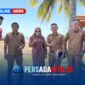 Plt. Kepala Dinas Pariwisata dan Ekonomi Kreatif Kabupaten Konawe, Mudarman, S.Sos., M.Si. (kelima dari kiri), didampingi jajaran rombongan, melakukan peninjauan fasilitas di kawasan wisata Kecamatan Lalonggasumeeto, Senin (6/7/2026) kemarin. 