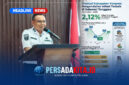 Bupati Konawe, H. Yusran Akbar, ST, saat menyampaikan arahan pengendalian inflasi di Unaaha. Empat strategi jitu yang dipaparkan berhasil membawa Konawe sebagai daerah dengan inflasi terkendali se-Sulawesi Tenggara. 