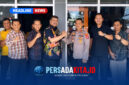 Kapolres Konawe, AKBP Noer Alam, S.I.K. (kanan) dan Kepala Kejaksaan Negeri Konawe, Fachrizal, S.H. (kiri) usai pertemuan penguatan sinergitas di ruang kerja Kapolres, Senin (13/7/2026).